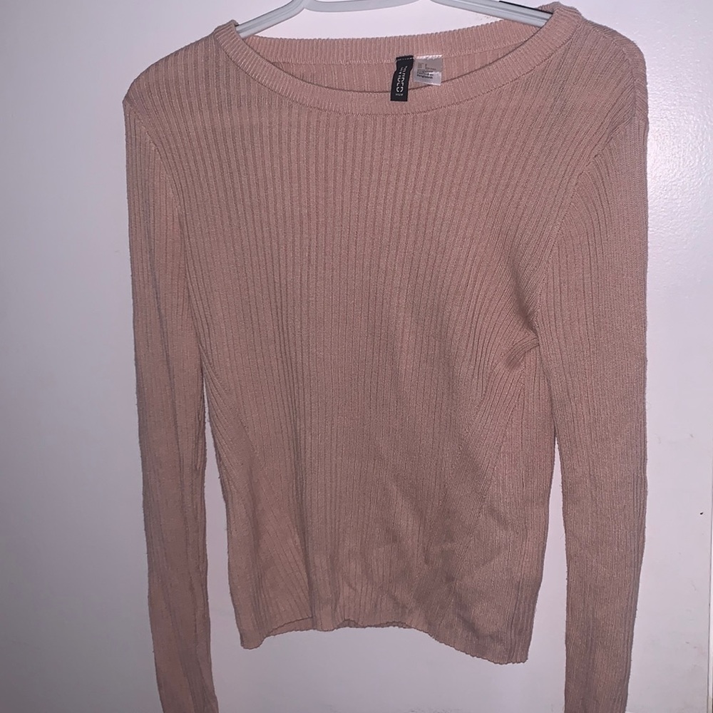 Ribbed sweater
